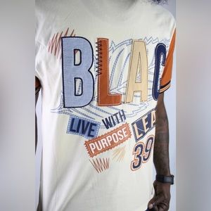 BLAC LEAF PURPOSE COLLAGE SHIRT BLHNS-104. NATURAL UPC 724994969951
